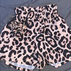 cheetah shorts